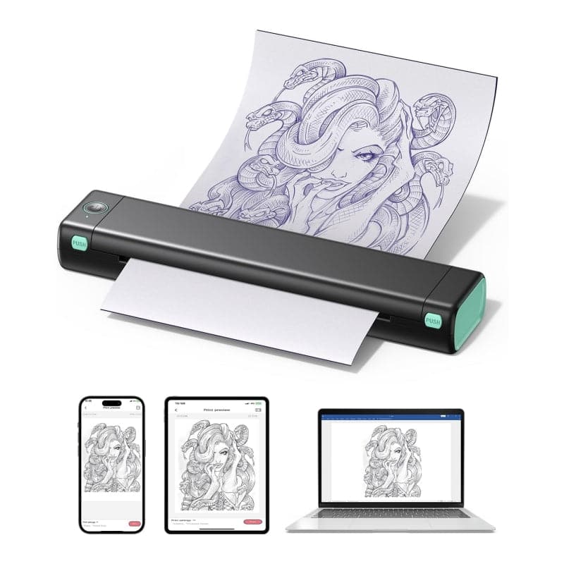 Flash Sale - Phomemo M08F Wireless Tattoo Stencil Printer - Phomemo