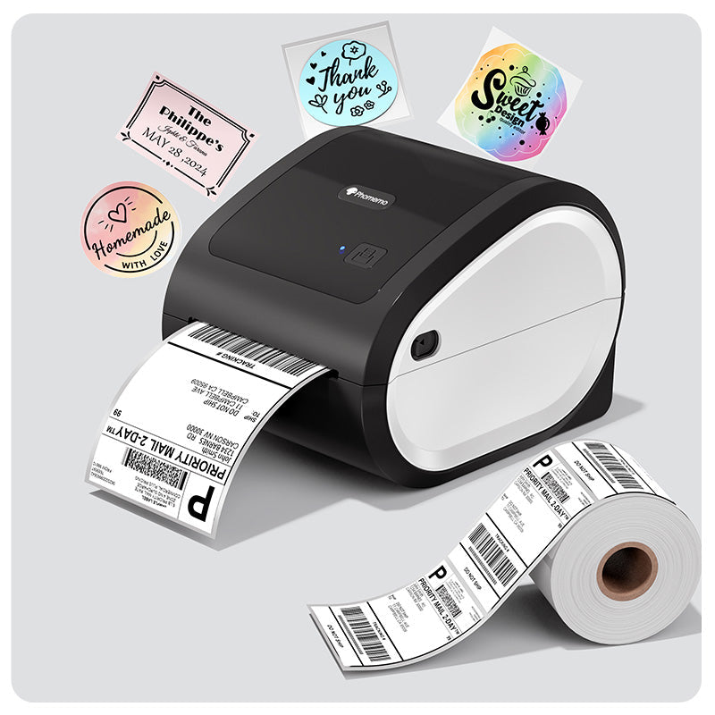 Phomemo D520-BT Bluetooth Shipping Label Printer