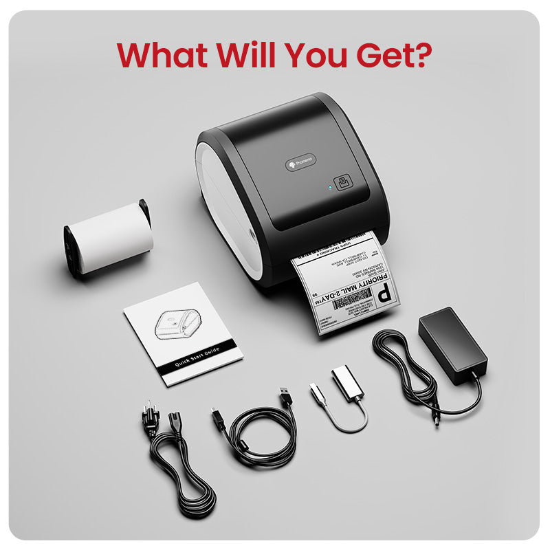 Phomemo D520-BT Bluetooth Shipping Label Printer