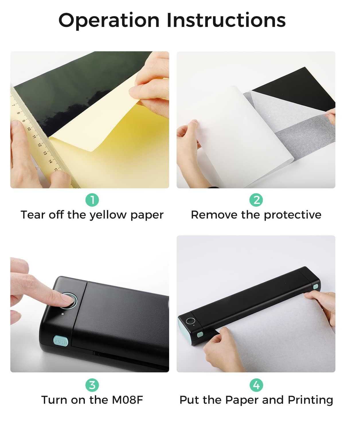 Flash Sale - Phomemo M08F Wireless Tattoo Stencil Printer - Phomemo