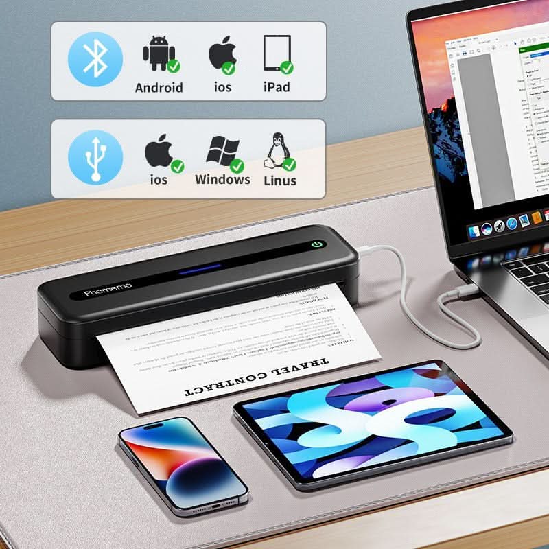 Flash Sale - Phomemo M832 Upgrade Thermal Portable Printer - Phomemo