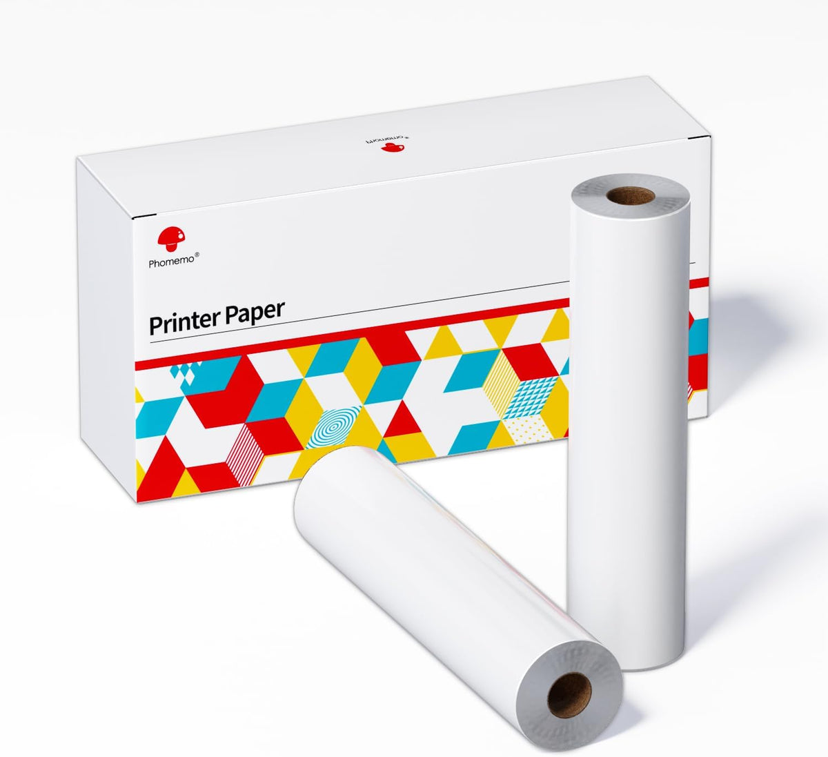Phomemo 1/2 Rolls Thermal Paper for M08F Portable Printer - Phomemo