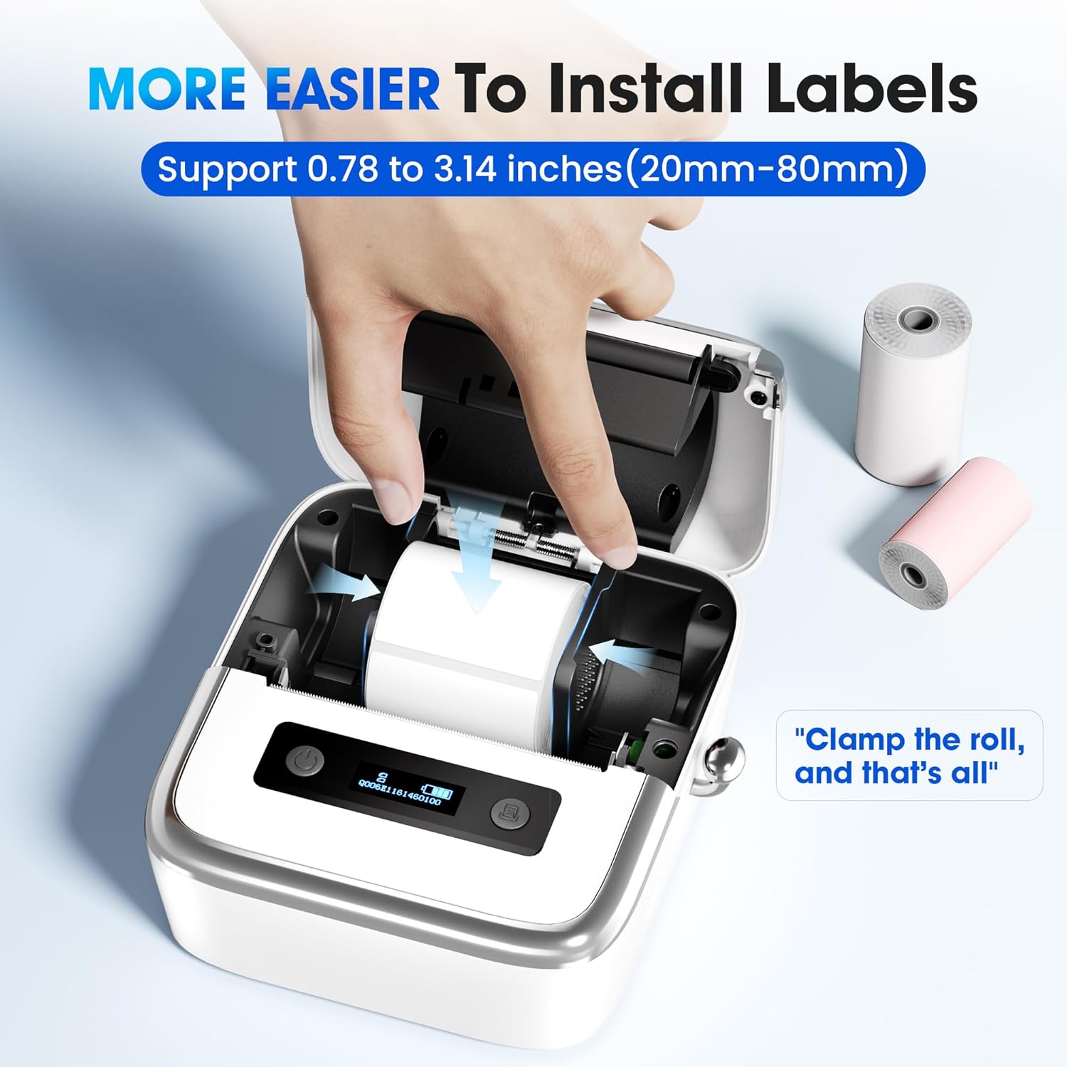 Phomemo M250 Bluetooth Portable Thermal Business Label Maker - Phomemo
