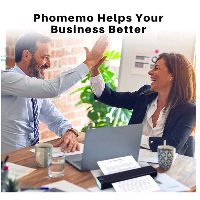 Phomemo Quick Dry 8.5"x11" Letter Thermal Paper for M08F/M832/Q302 - Phomemo
